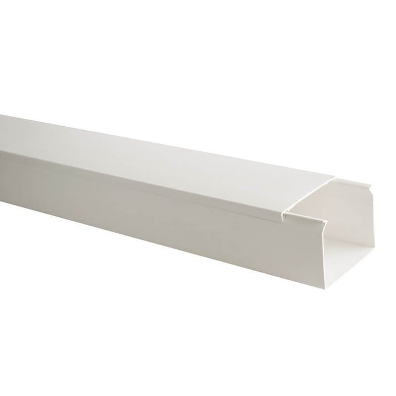 PLASTIC CHANNEL MUTLUSAN (WHITE)