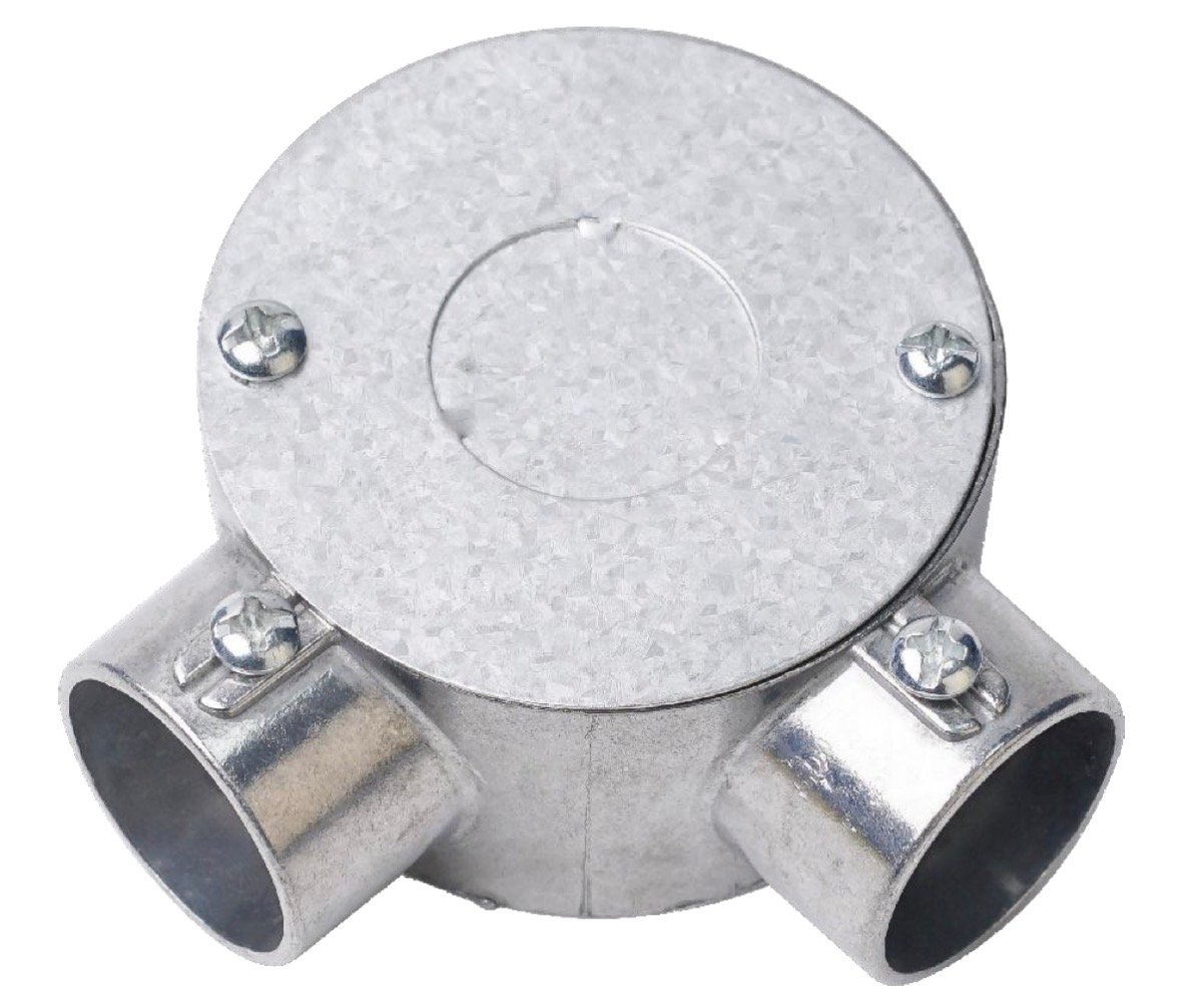 2 Way Circular EMT Box(L SHAPE)